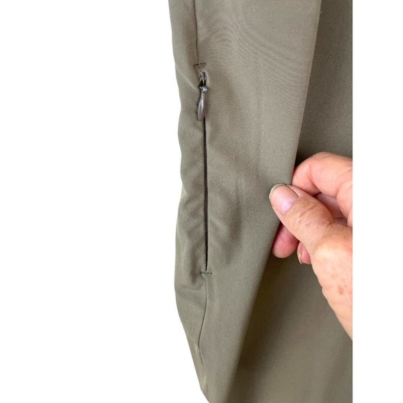 Eddie Bauer Travex Pants Women Size 8 Brown Slightly Curvy Fit Pockets Outdoor - Picture 6 of 16